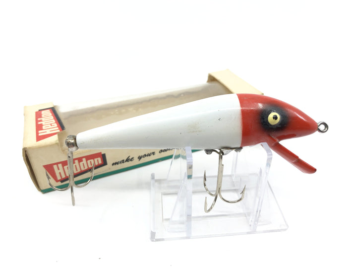 Heddon Tiger Red Head White Body with Box