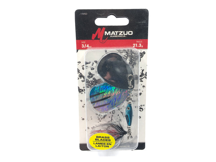 Matzuo Double Shockwave Spinner Bait New on Card STR Striper Color