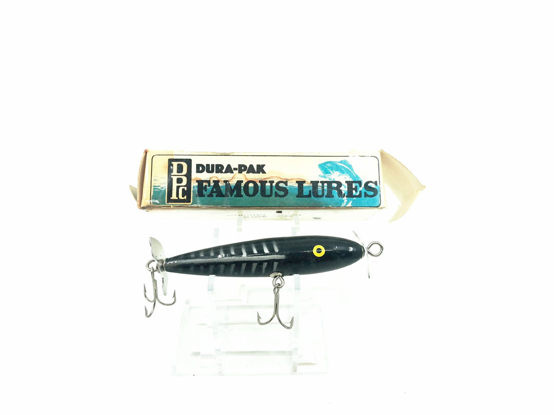 Dura-Pak Famous Lures, Prop Minnow 4019 S Black Shore Color