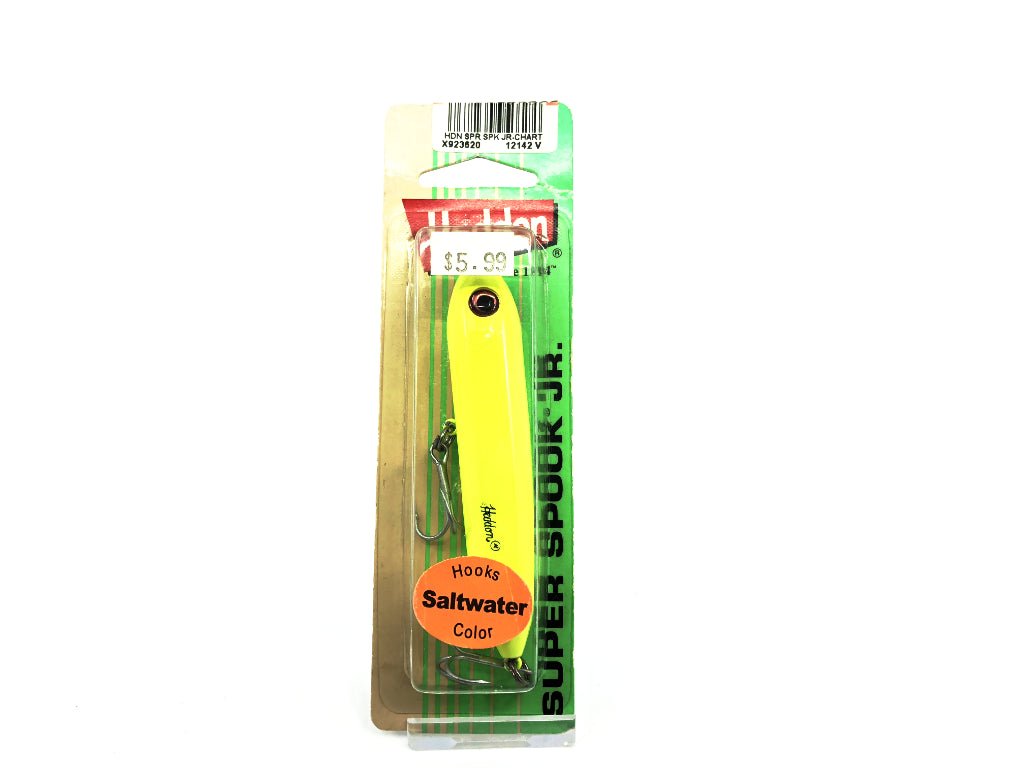 Heddon Saltwater Super Spook Jr Chartreuse Color