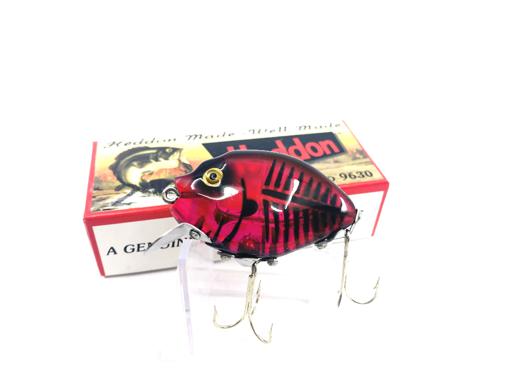 Heddon 9630 2nd Punkinseed X9630XLB Spook Glow Red Black Color New in Box