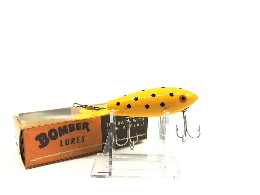 Wooden Bomber 500 Series 539 Yellow Black Spots Color with Box