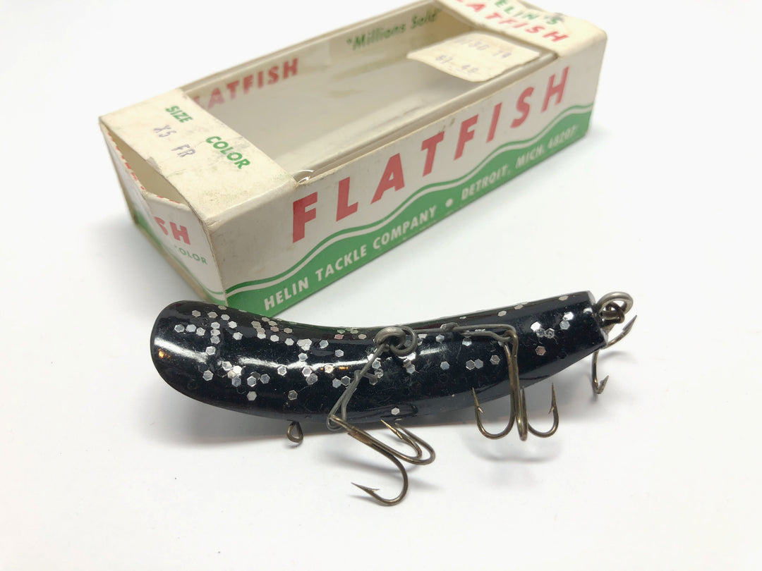 Helin Flatfish X4 Black Silver Fleck Color with X5 FR Box