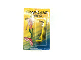 Fran-Lane Winn'er-MInn'er, Pikie Model Chartreuse/Black Ribs Color, New on Card