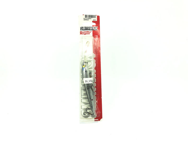 Smithwick Deep Suspending Rattlin' Rogue Silver Black Back Blue Eyes Color New on Card