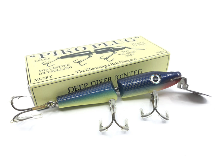Jointed Chautauqua Piko Plug Lure Special Order Color "Purple Eel"