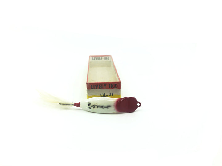 Lazy Ike Lively Ike LIL-21 RW Red White Color with Box