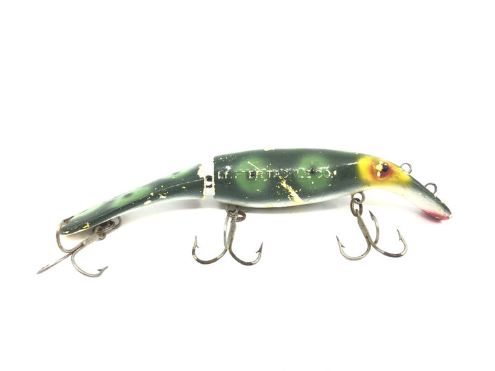 Drifter Tackle The Believer 8" Jointed Musky Lure Color 01 Dark Frog