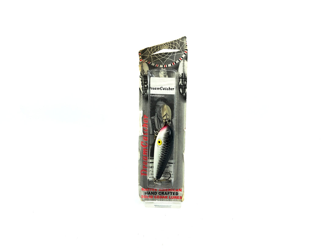 Dreamcatcher Lures Mohican Dart 7106 Black Back/White Shad Color
