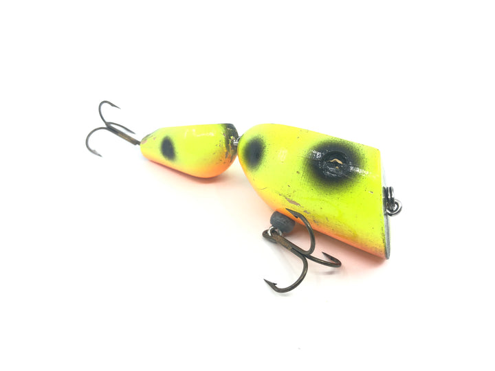Wood on the Water Lures Hell Knocker Yellow Frog Pattern