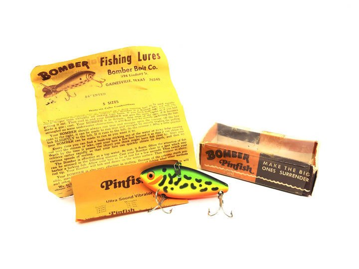 Bomber Pinfish 3P FT Firetiger with Box
