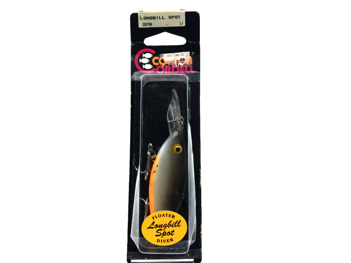 Cotton Cordell Longbill Spot Color 46 Arkansas Shiner on Card