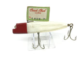 Creek Chub Wiggle Diver 1800 Red and White