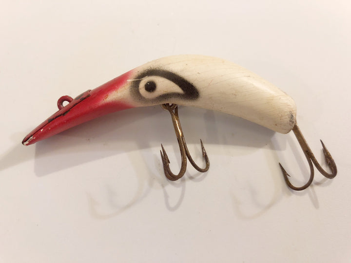 Kautzky Lazy Ike - 3 Red and White Wooden