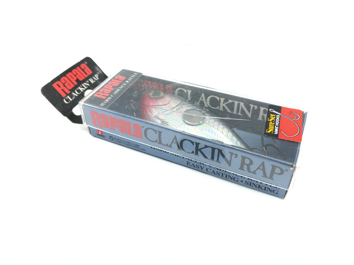 Rapala Clackin' Rap CNR-8 S Silver Color New in Box Old Stock