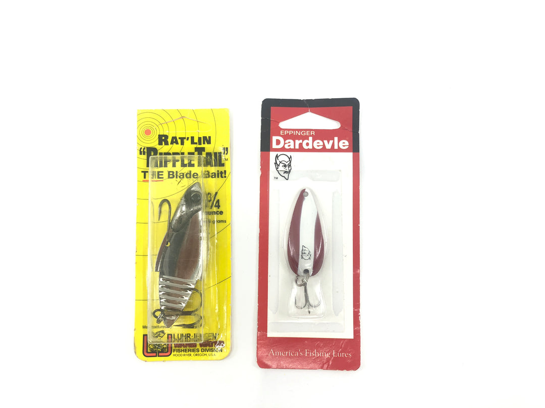 Luhr-Jensen Ratt'lin RippleTail and Eppinger Dardevle Combo