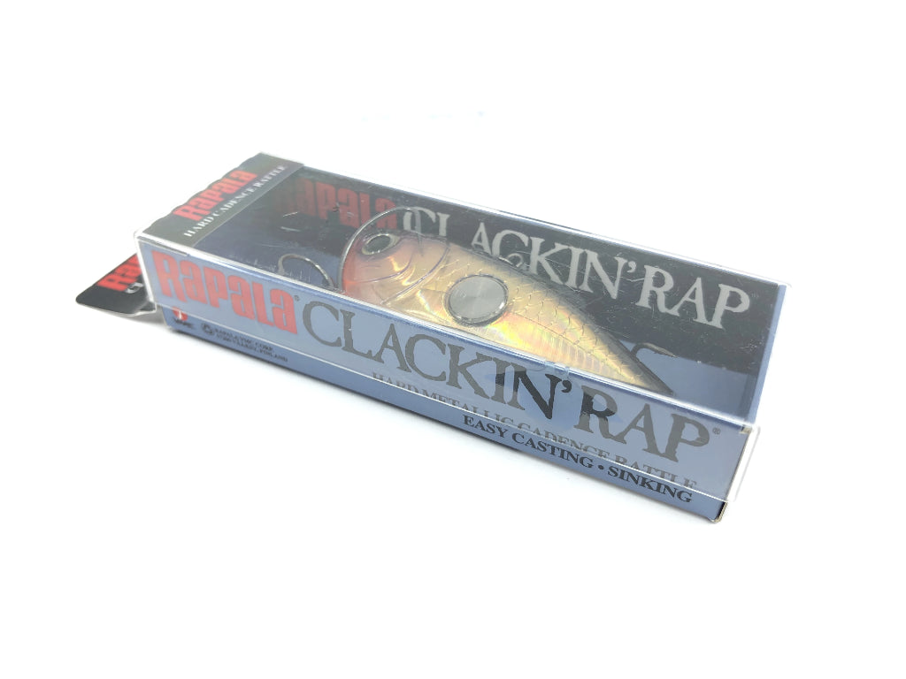 Rapala Clackin' Rap CNR-9 PG Purple Gold Color New in Box Old Stock