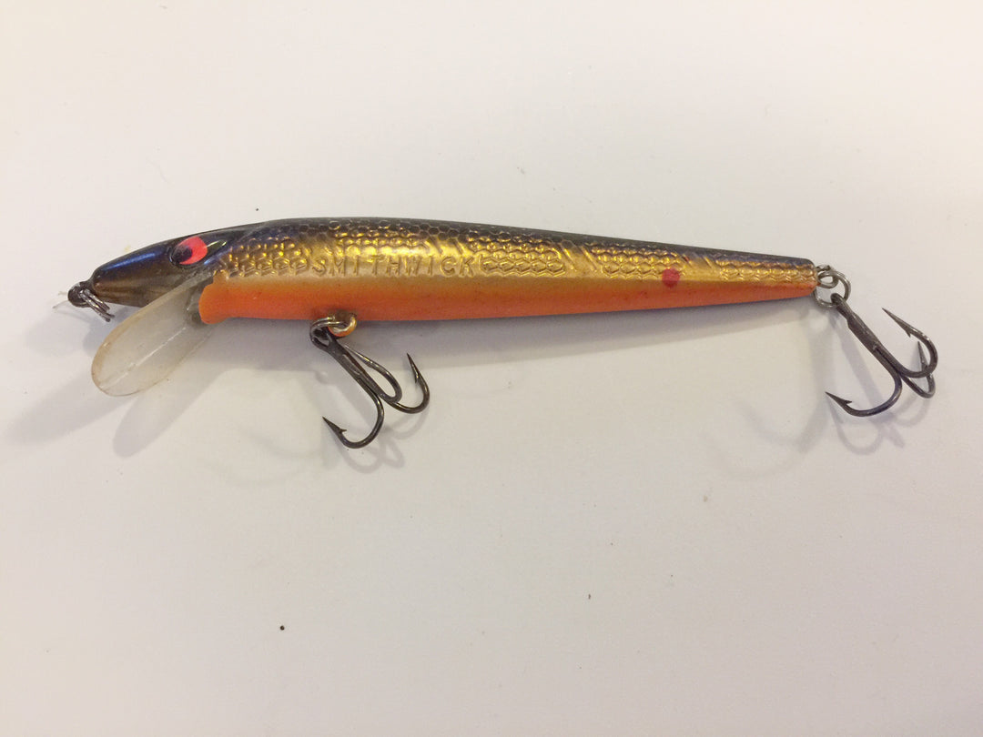 Smithwick Super Rogue Black Back, Gold Side, Orange Belly
