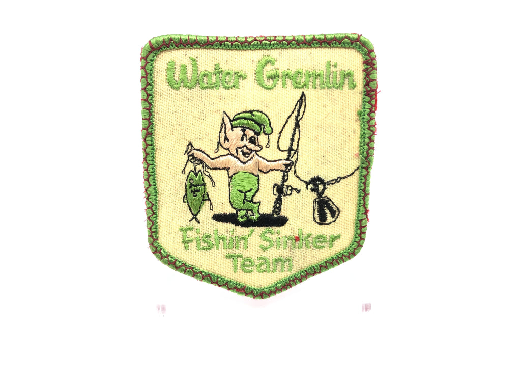 Water Gremlin Fishin' Sinker Team Patch