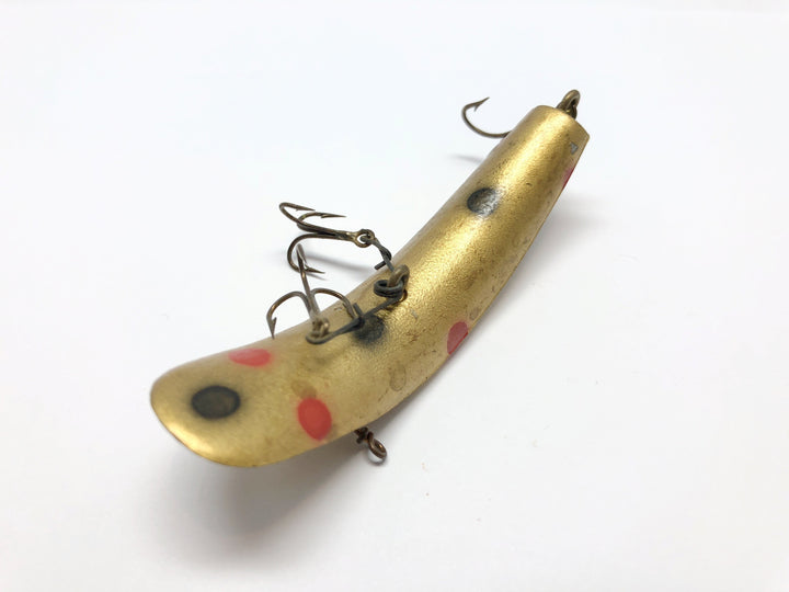Helin U20 Flatfish Copper with Red and Black Spots Color