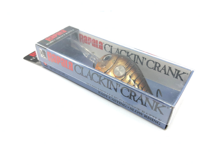 Rapala Clackin' Crank CNC-610 RUCW Rusty Crawdad Color New in Box Old Stock