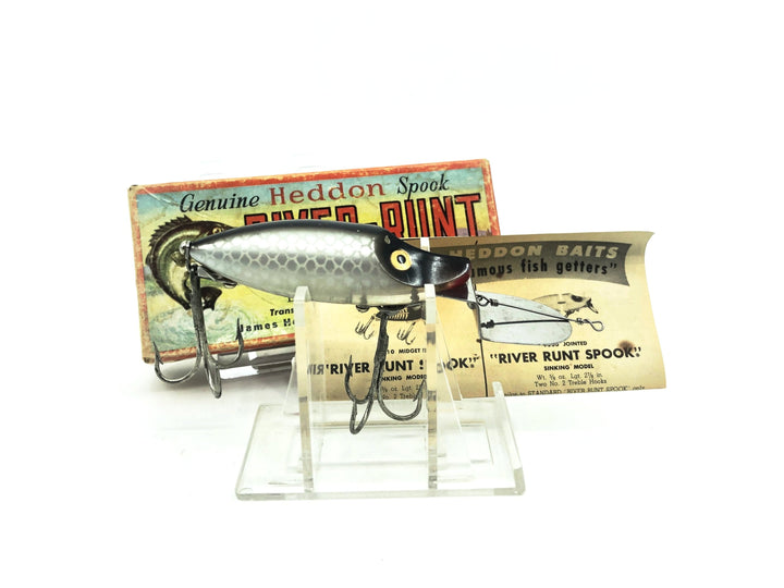 Heddon River Runt Spook Go-Deeper D-9110 P Shiner Color with Box