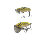 Two Arbogast Jitterbug Frogs Color