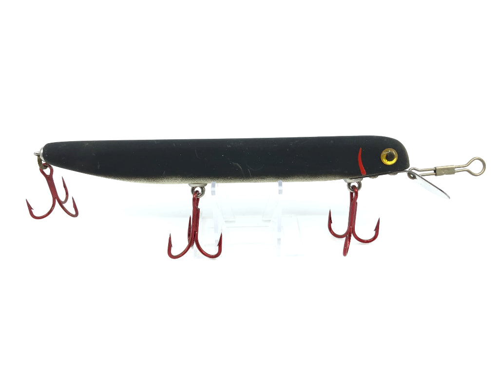 Alzbaits Straight 8" Cisco Musky Lure Creek Black Cisco Color