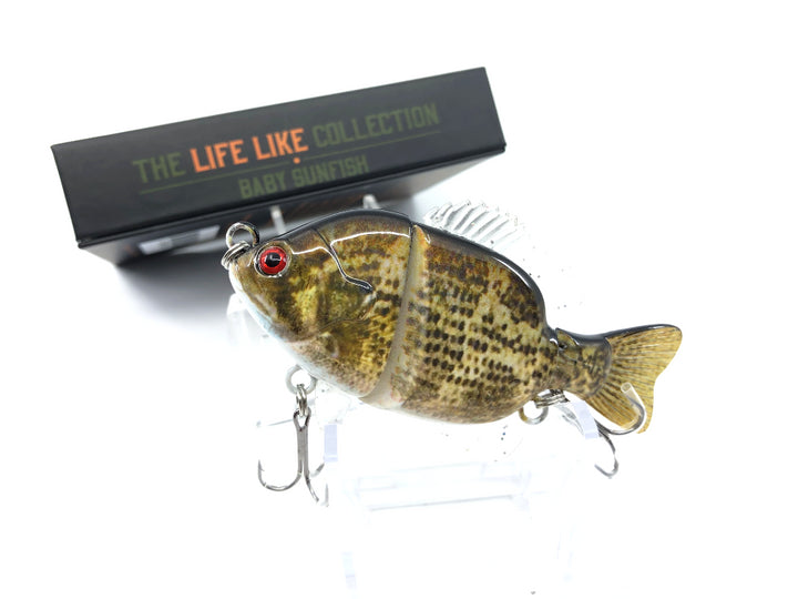 Mother Nature Lure Swimbait Baby Sunfish Series Rock Bass Color New in Box