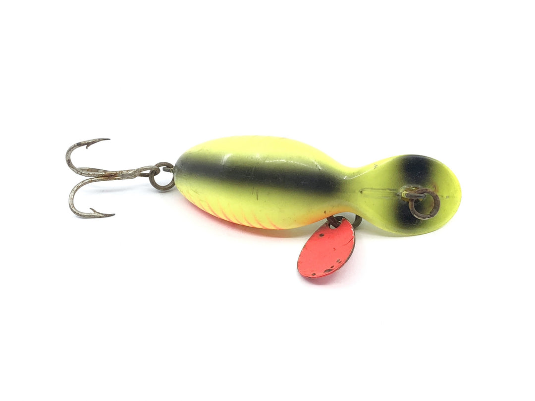 Heddon Tiny Tad Yellow Orange and Black Color