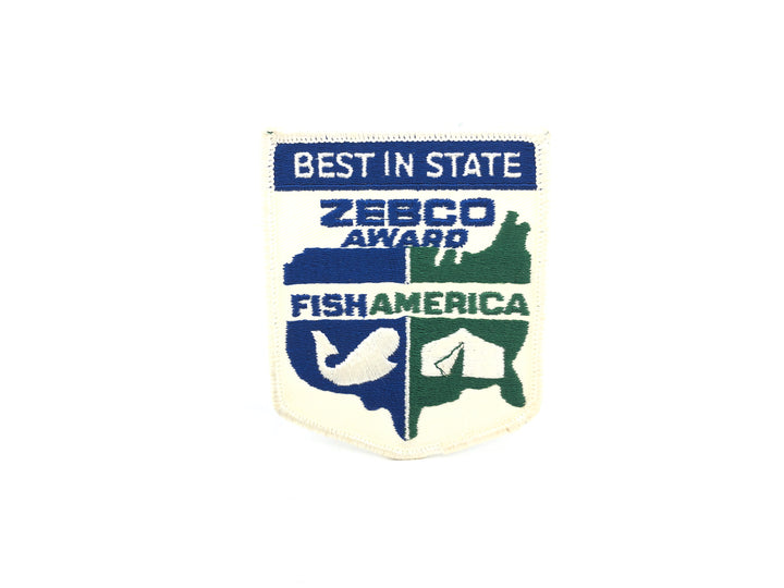Zebco Fish America Best in State Award Patch