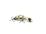 Heddon Tadpolly Spook SRB Silver Body Red and Black Spots Color