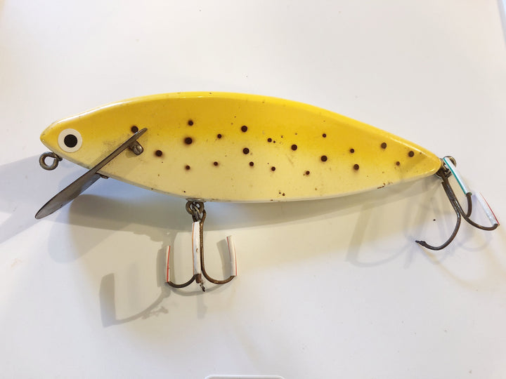 Vintage Hellraiser Musky Lure 8" Great Yellow Color