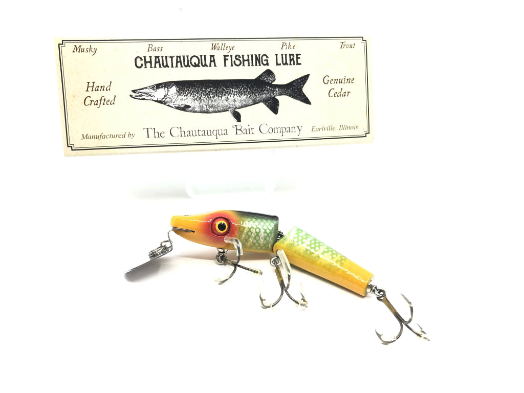Chautauqua Jointed Piko Plug Green Freak Color Discontinued 2017 Model