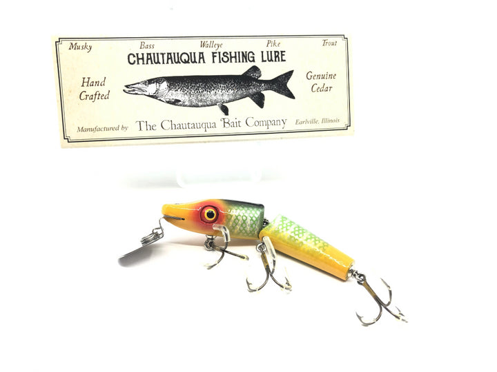 Chautauqua Jointed Piko Plug Green Freak Color Discontinued 2017 Model