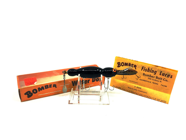 Vintage Wooden Bomber Water Dog 1602 Black Color with Box