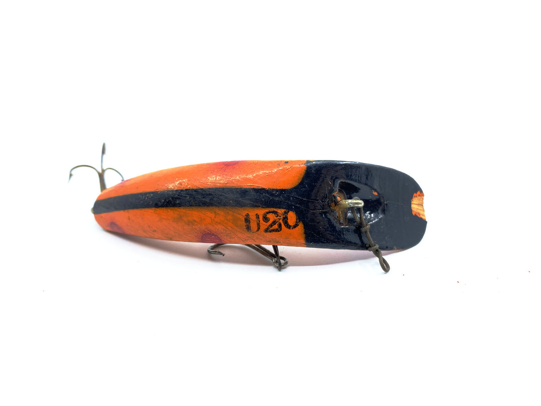 Helin Flatfish U20 OB Orange Red Tip Black Stripe Color