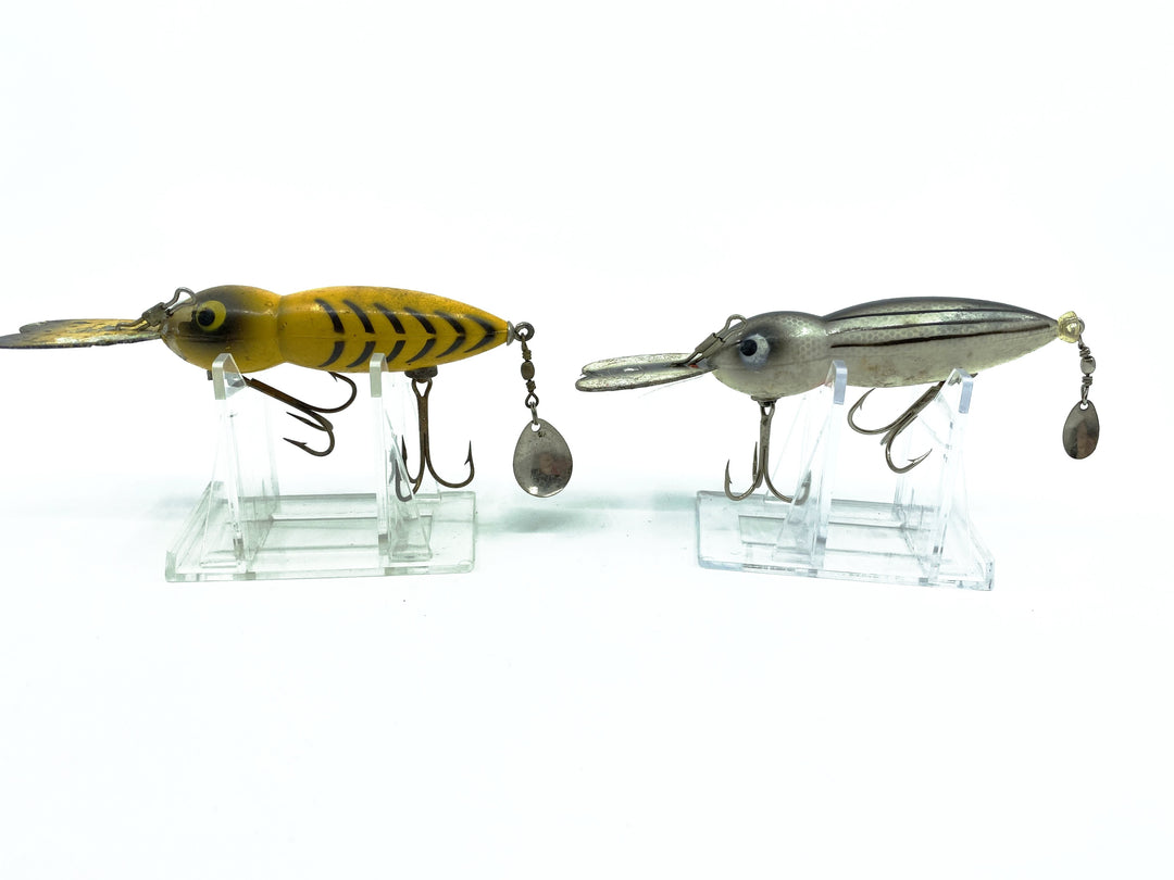 Hellbender Whopper Stopper Yellow Black Rib White Striper Color