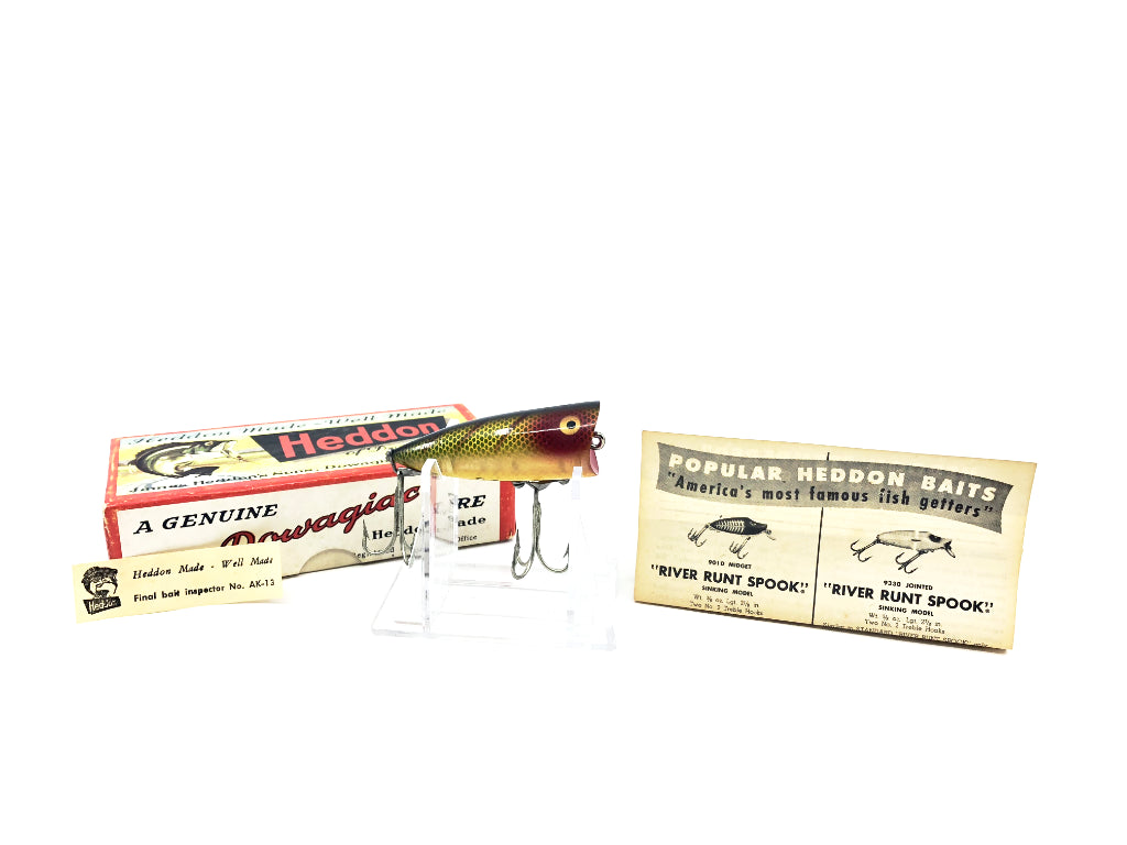 Heddon Baby Chugger Spook 9520L Perch Color with Box