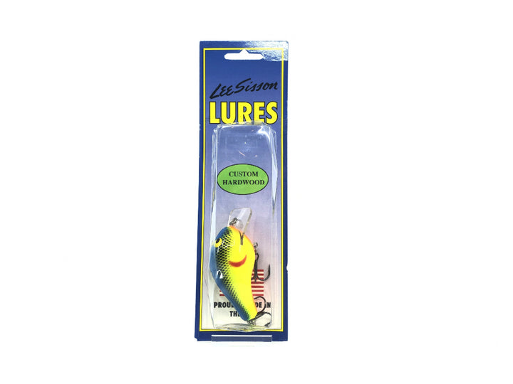 Lee Sisson Lure BS2 Square Bill Crank Color #17 Parrot New on Card