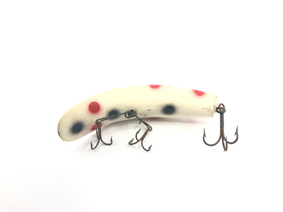Helin Flatfish S3 WH White with Red and Black Dots Color