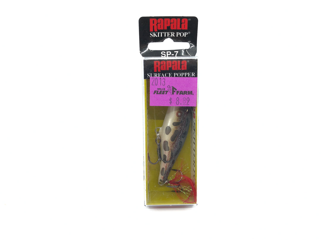 Rapala Skitter Pop SP-7 F Frog Color New in Box Old Stock