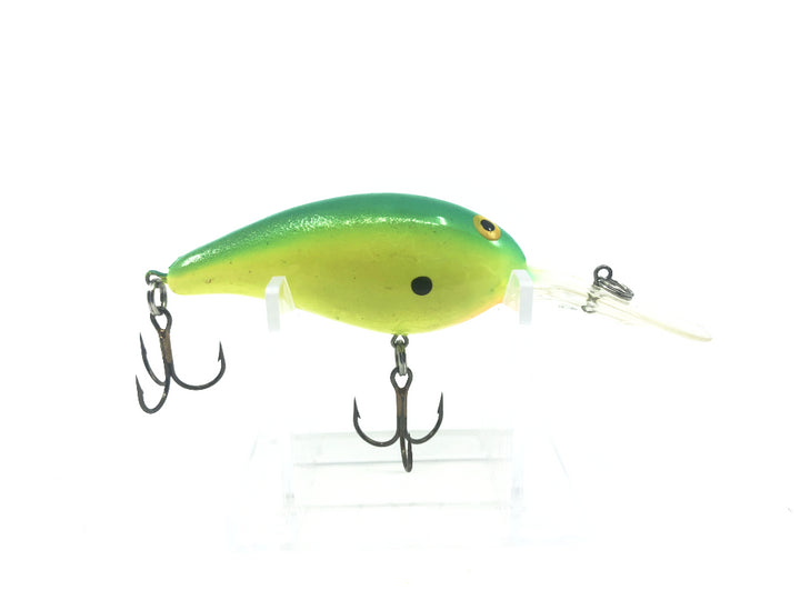 Yellow with Green Back Crankbait