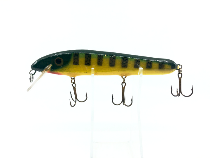Crane 207 Musky Lure Green Perch Yellow Belly Color