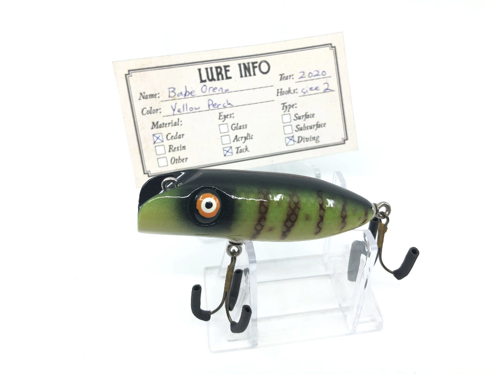 Chautauqua Babe Oreno Yellow Perch Color 2020 Model