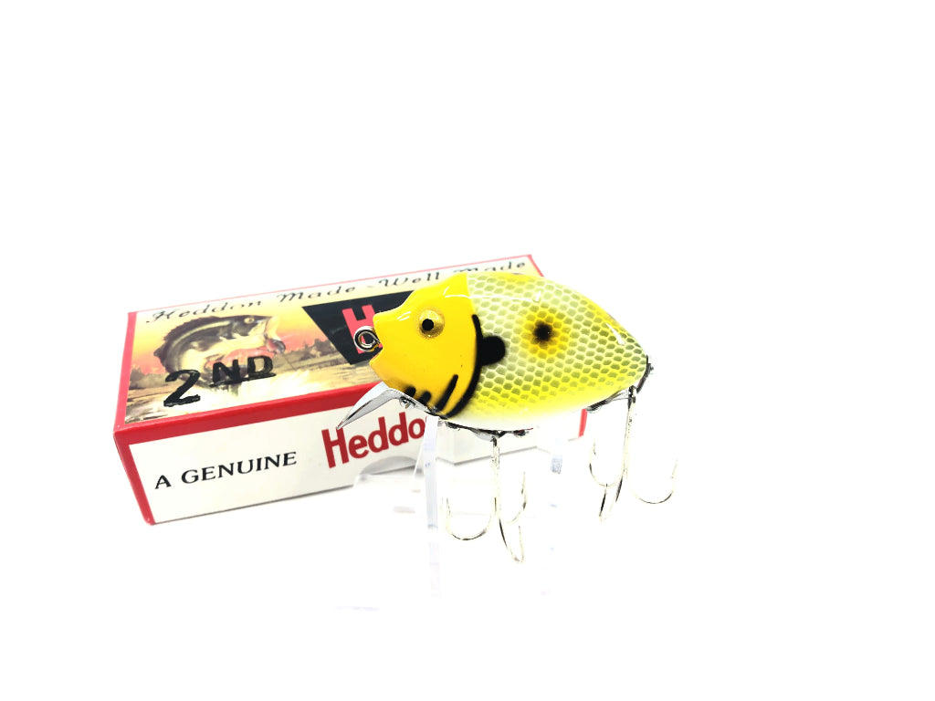 Heddon 9630 2nd Punkinseed X9630JYH Frog Yellow Head Color New in Box