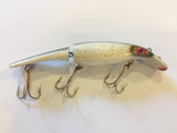 Drifter Tackle The Believer 8" Jointed Musky Lure Silver Flash Pattern