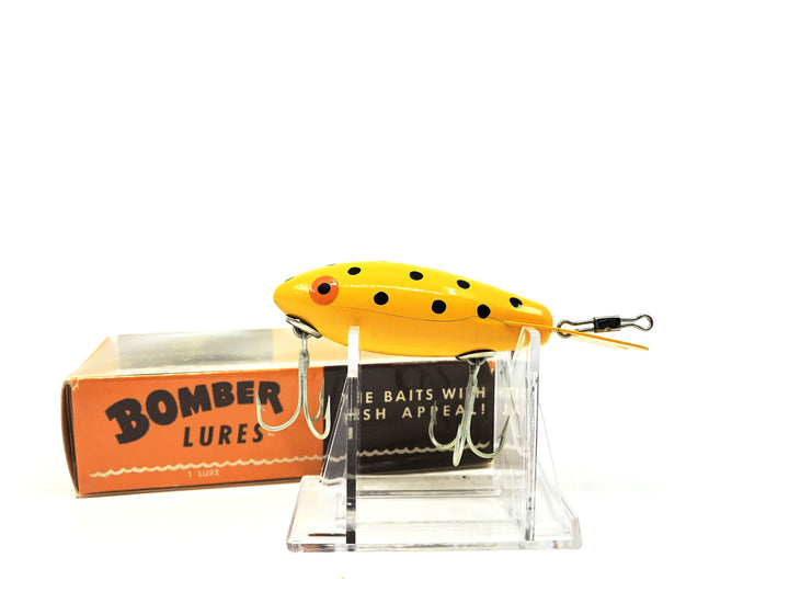 Wooden Bomber 500 Series 539 Yellow Black Spots Color with Box