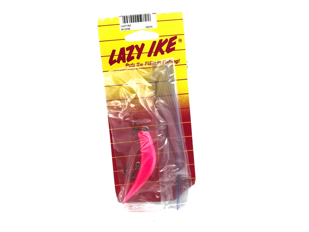 Lazy Ike New on Card Neon Pink Color Size 2