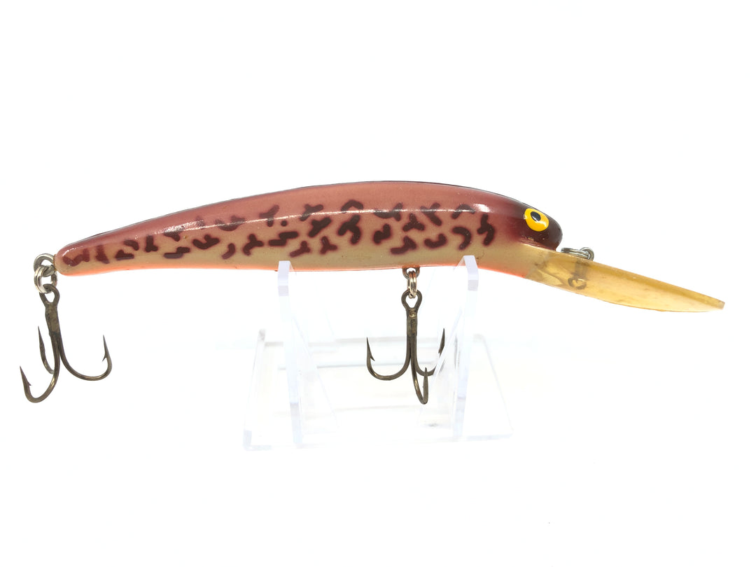 Bomber Long A 25A Brown Crawfish or Crawdad Color Screwtail